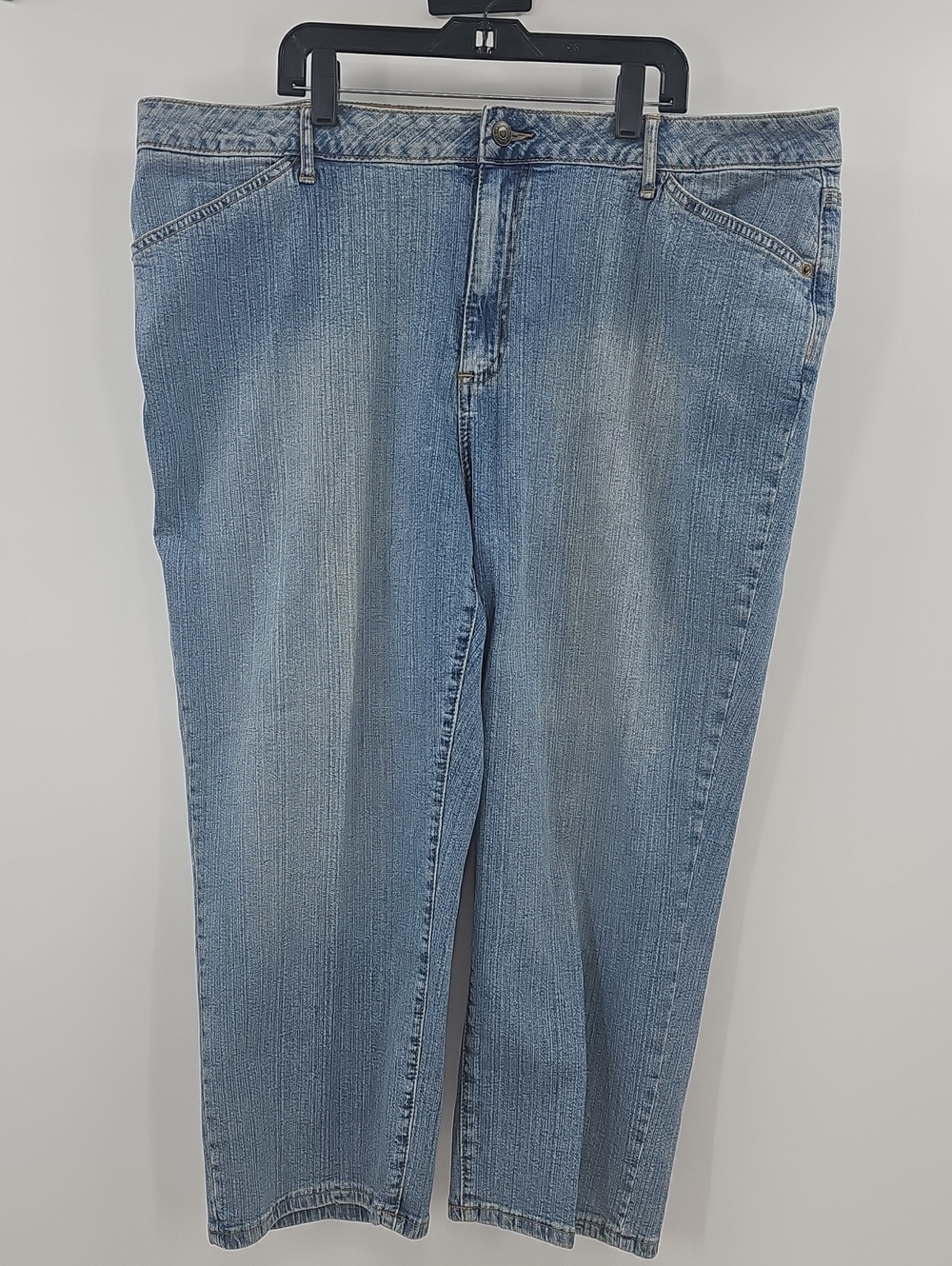 St John's Bay Stretch Jean Capris Size 20W